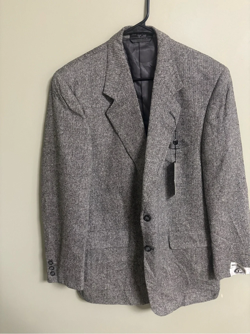 Vintage Dead Stock Bert Pulitzer 100% Silk Sport Coat Blazer Jacket Size 41R New